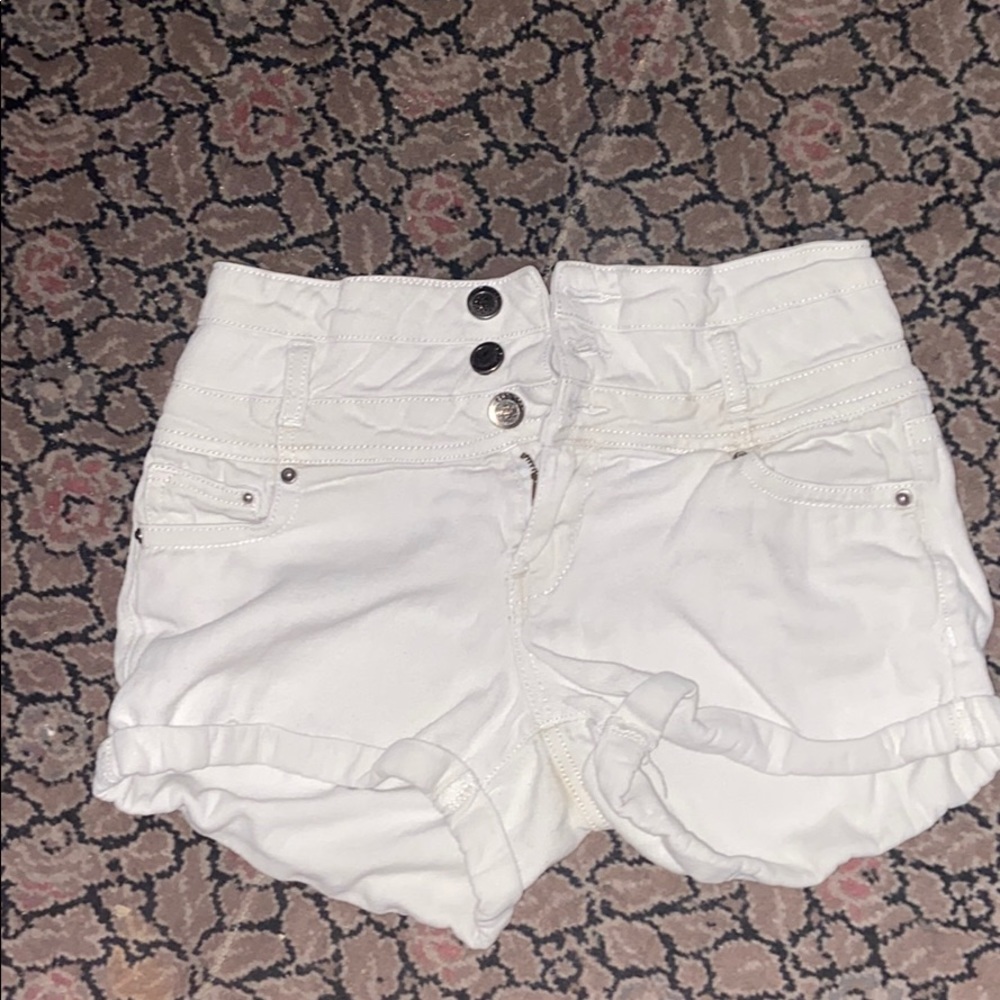 White shorts